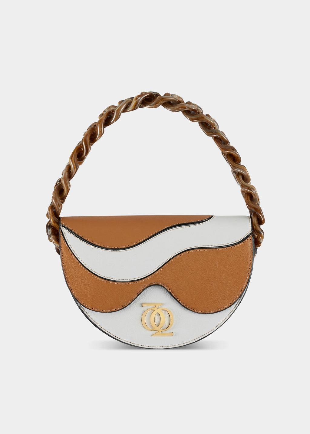 Bonny Bag White & Cognac