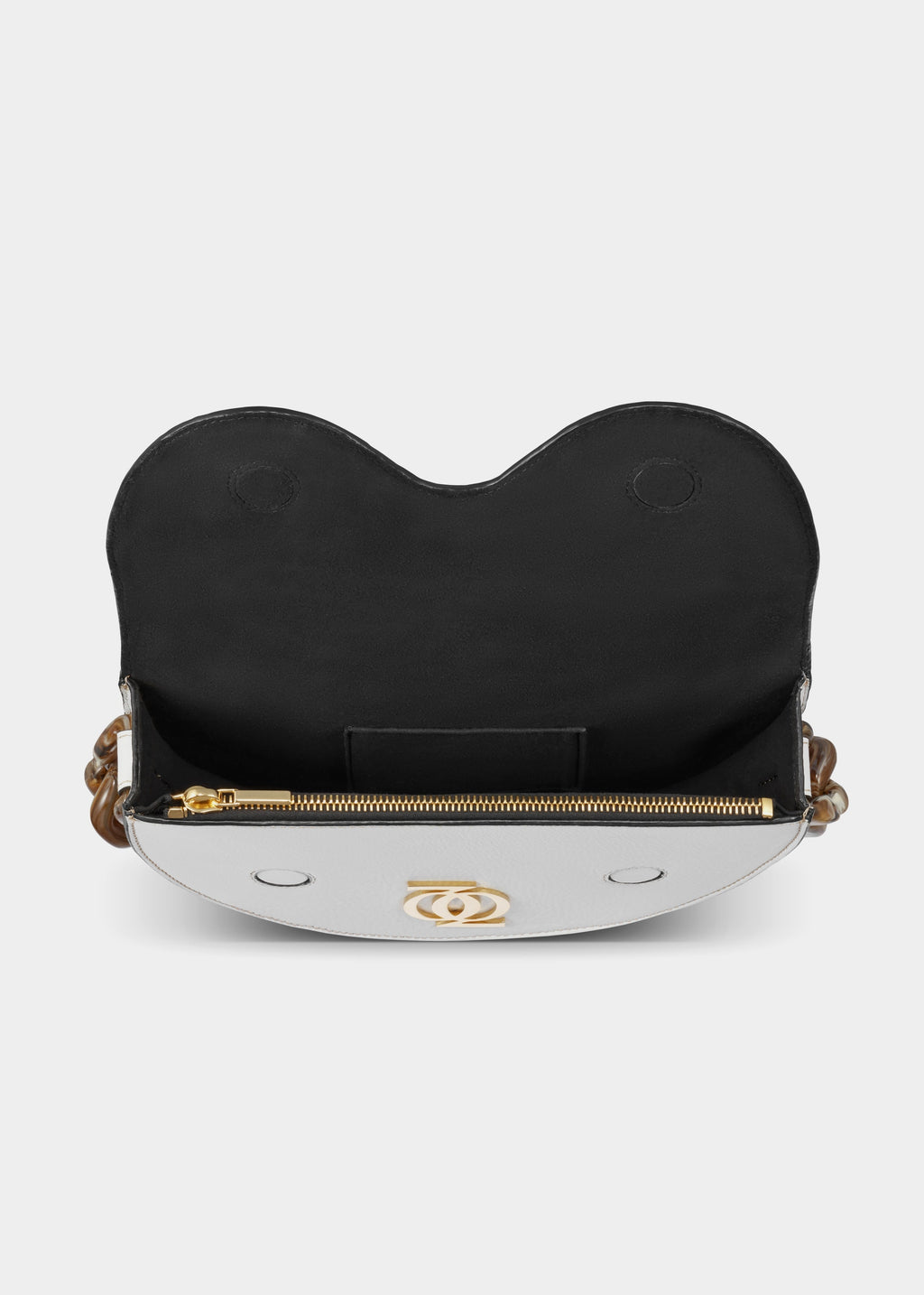 Bonny Bag White & Cognac