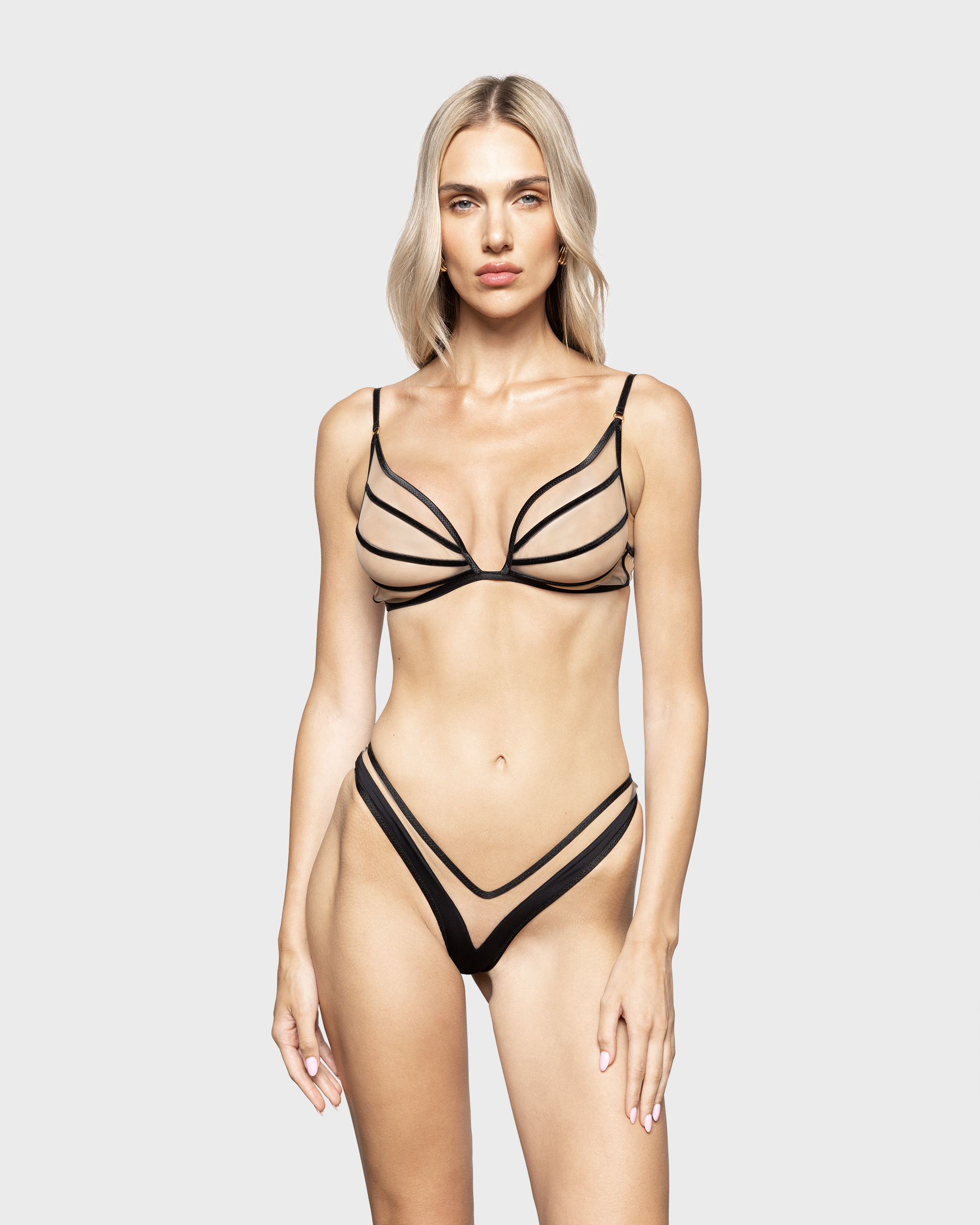 Forget Me Not Bra Black