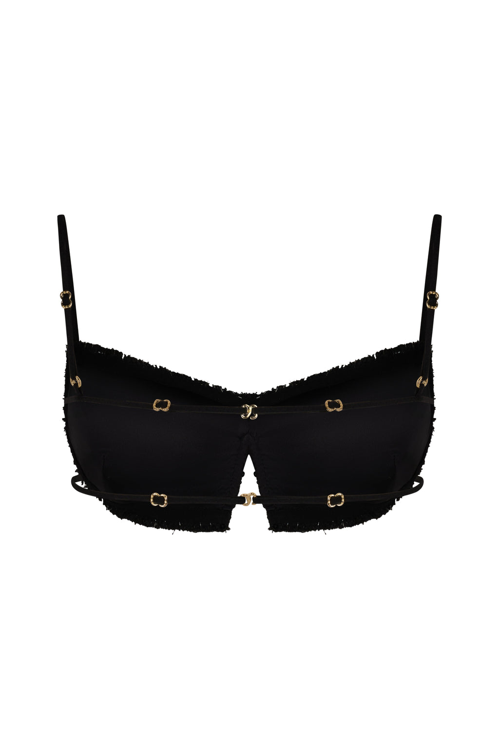 ASAP Tweed Top Black