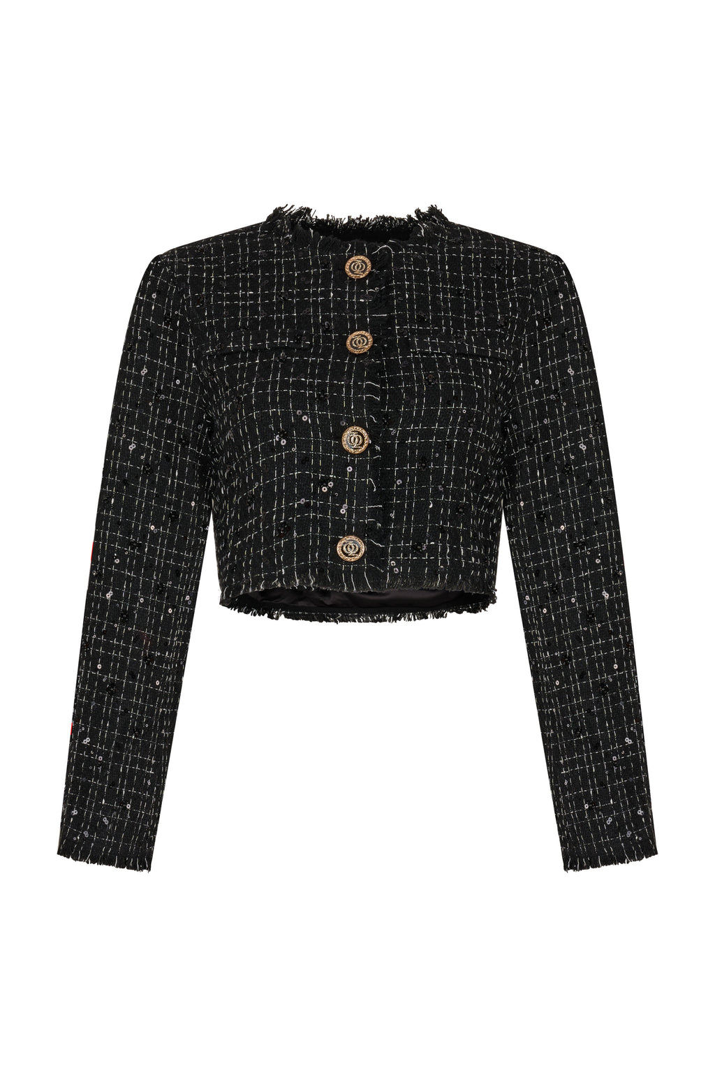ASAP Tweed Jacket Black