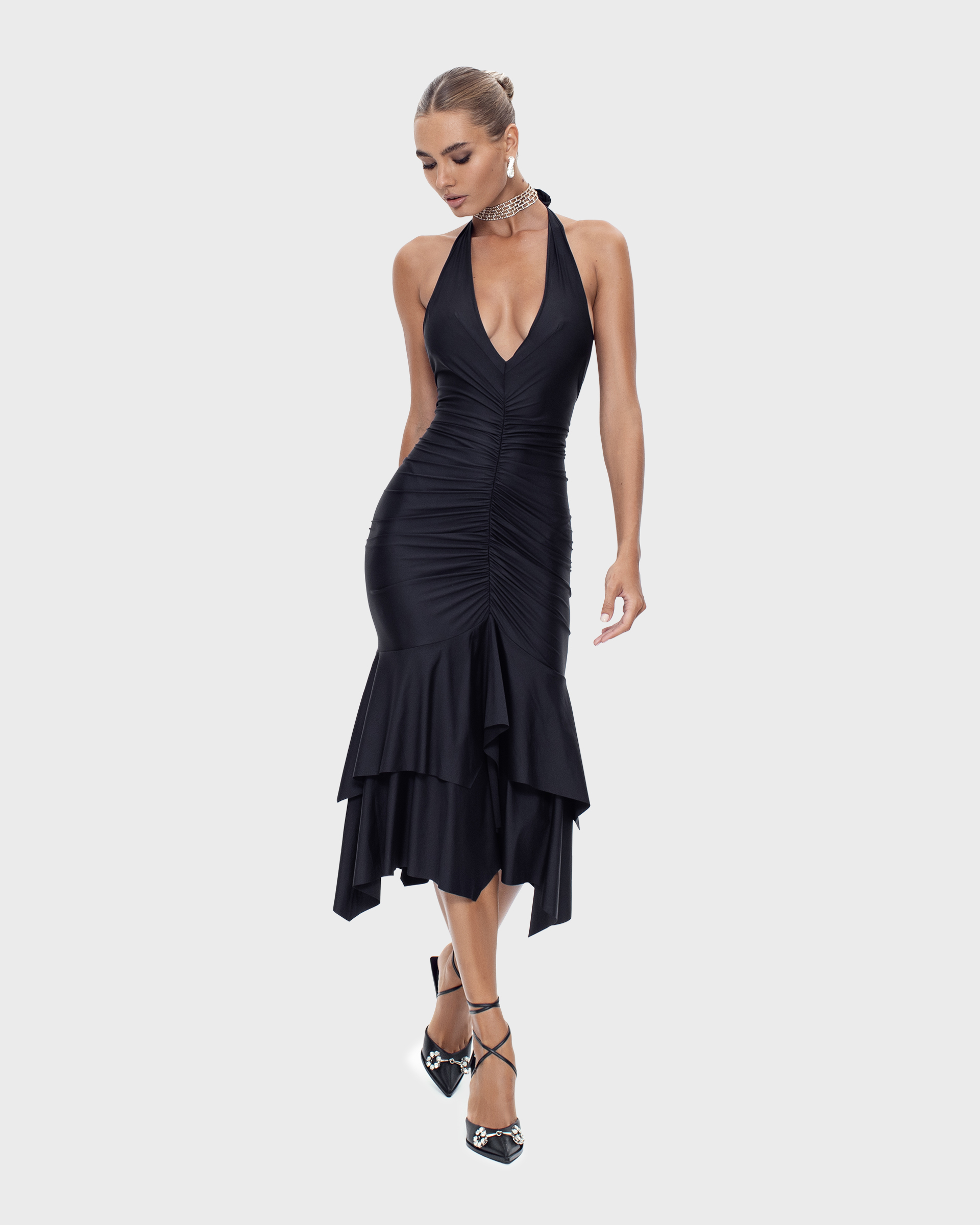 Esmeralda Dress Black