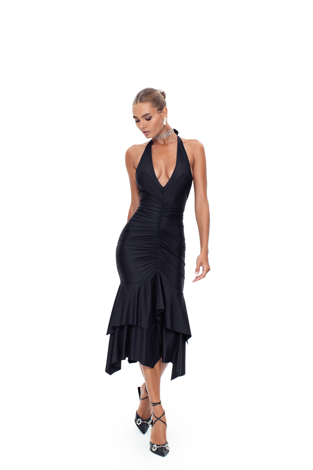 Esmeralda Dress Black