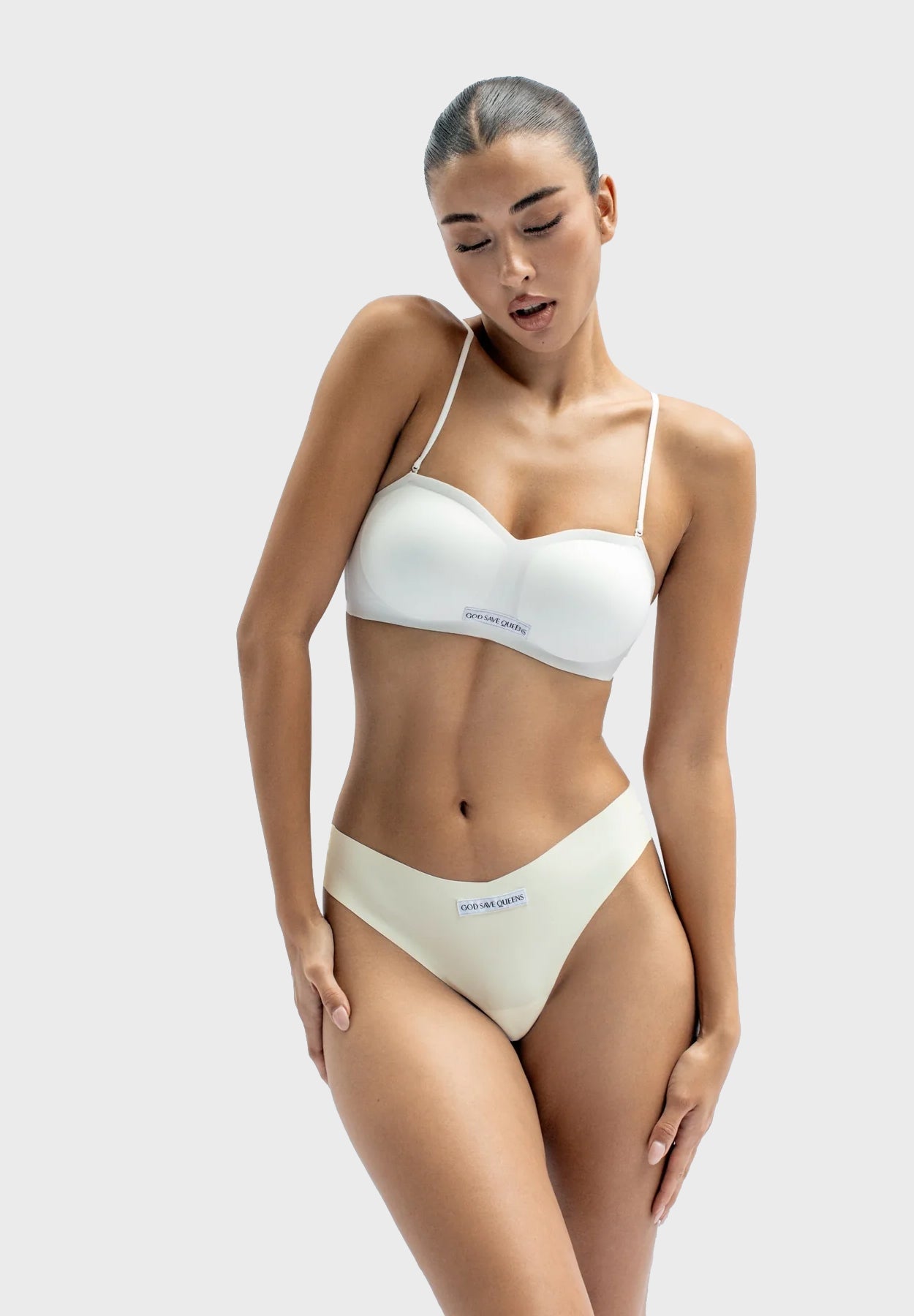 Second Skin Brazilian Panty Off White