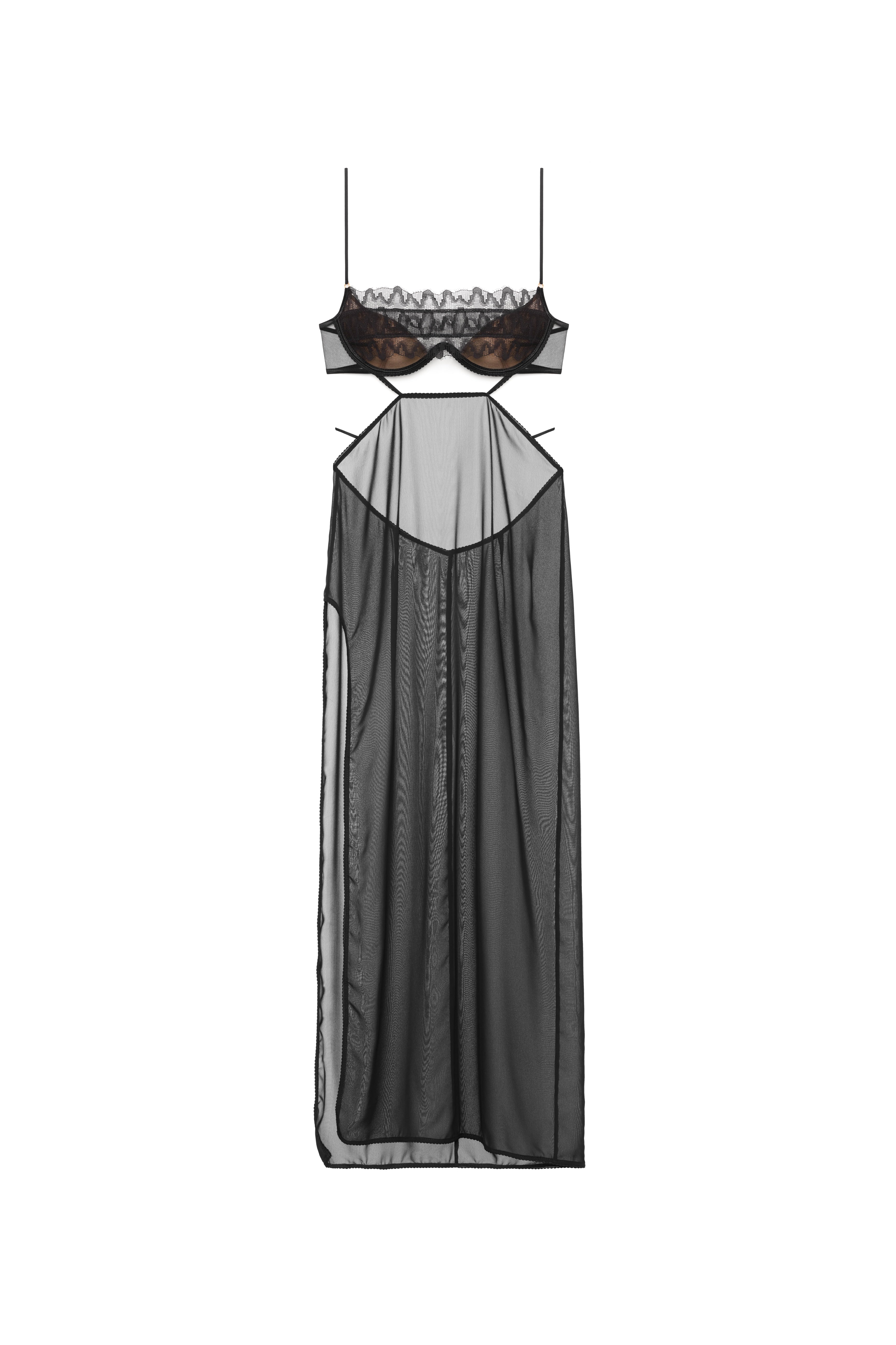 Stardust Maxi Dress Black