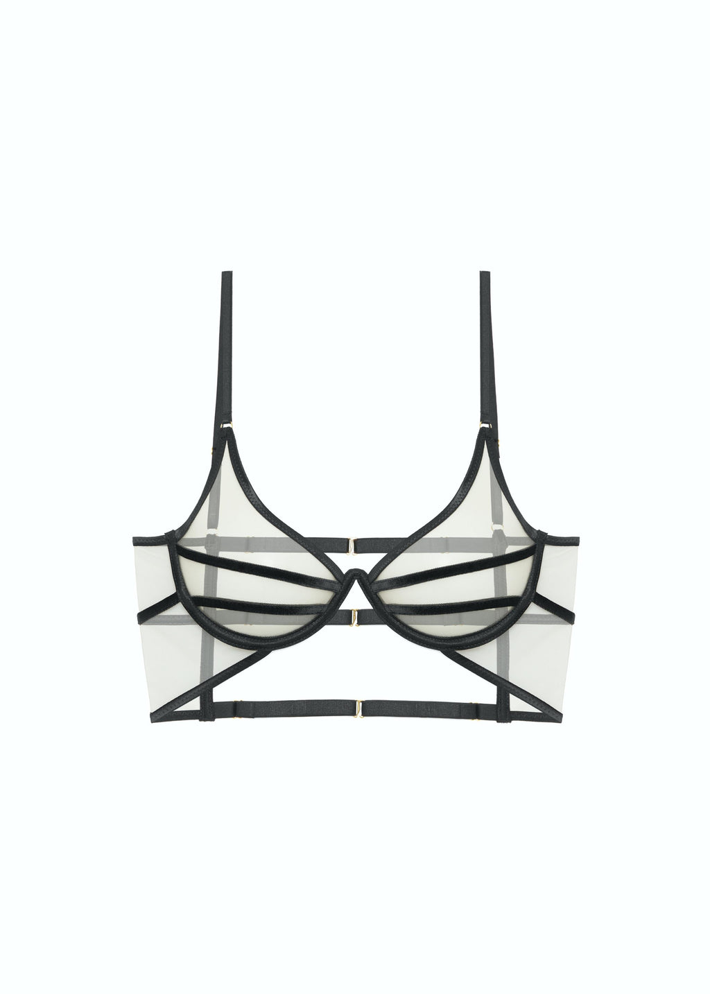 Forget Me Not Bustier Black