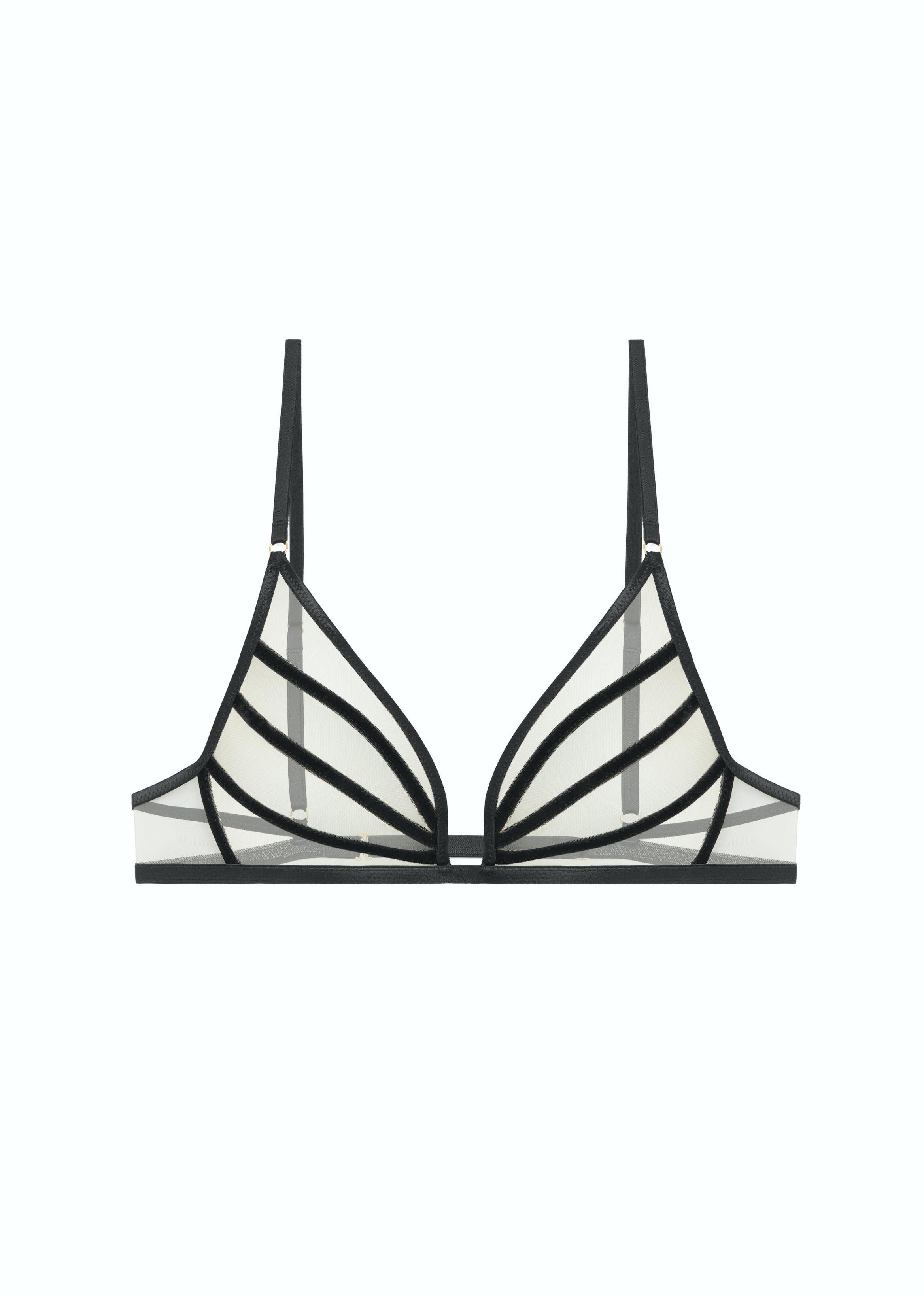 Forget Me Not Bra Black