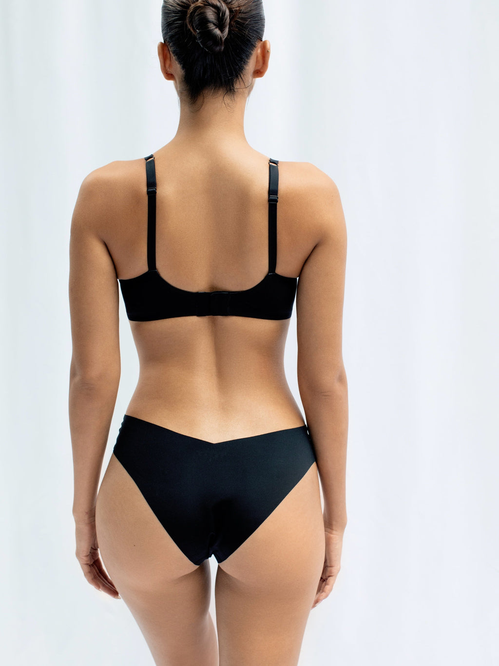 Second Skin Push Up Bralette Black